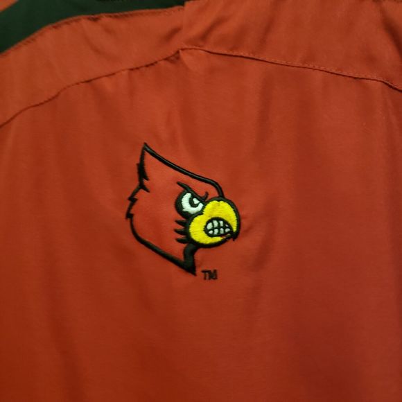 Vintage Louisville Cardinals Jacket Mens Large College University NCAA Colosseum - Picture 7 of 10
